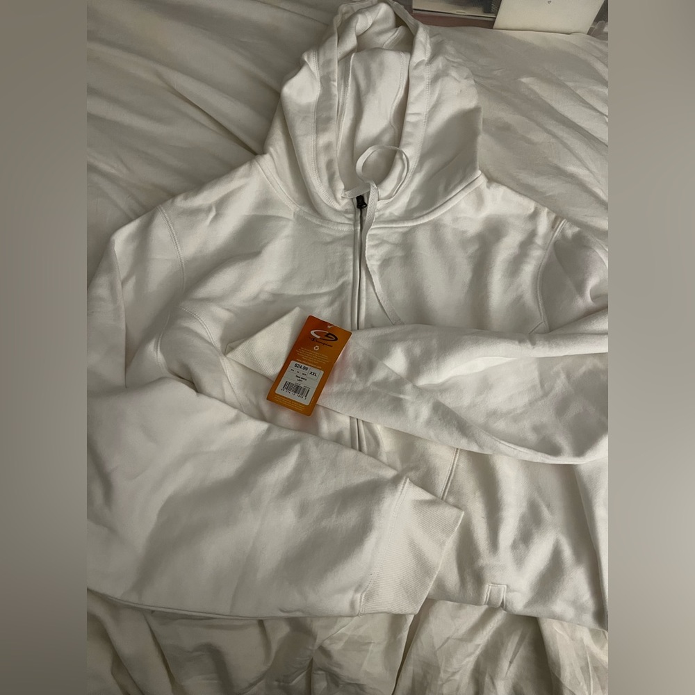 Champion Women’s White Hoodie XXL NWT